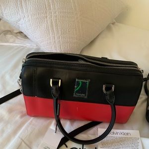 Calvin Klein crossbody bag leather brand new with